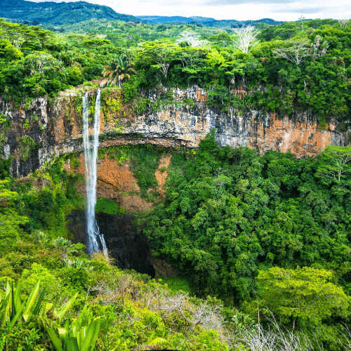 Cascade de Chamarel Maurice