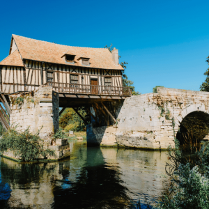 Le moulin de Vernon, Normadie