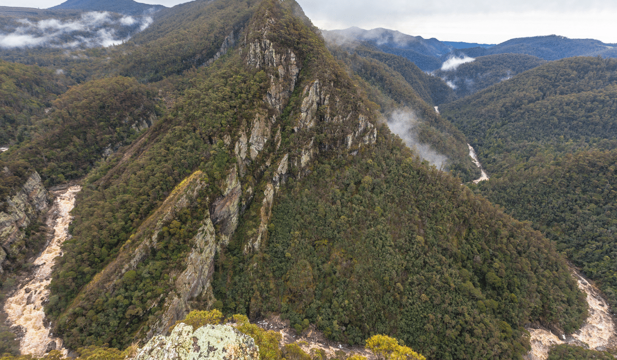 Leven Canyon Tasmanie