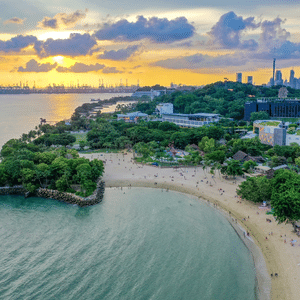 L'île de Sentosa Singapour