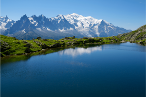 Le mont Blanc, Auvergne-Rhône-Alpes