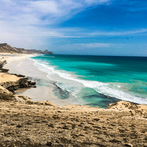 Oman plage